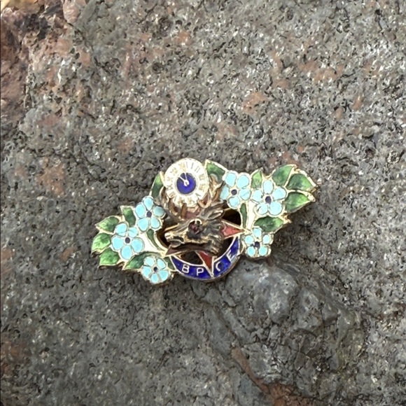 Antique Elks Lodge BPOE (Benevolent and Protective Order of Elks) lapel pin - Picture 3 of 5